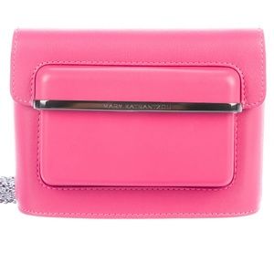 SOLDMary Katrantzou MVKMiniFuchsiacalf leather bag